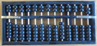 Chinesischer Abakus (Suan Pan)